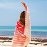 Ocean Coral Candy Beach Towel