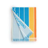 Ocean Lagoon Aqua Beach Towel